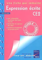 Expression écrite CE2