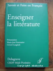 Enseigner la littérature