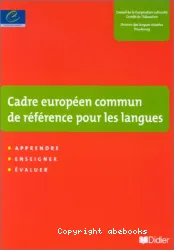 Cadre européen commun de référence pour les langues