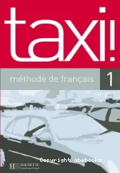 Taxi 1. Méthode de français