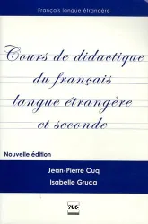 Cours de didactique du français langue étrangère et seconde