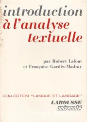 Introduction à l'analyse textuelle