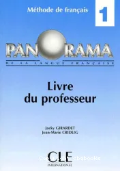 Panorama 1. Livre du professeur