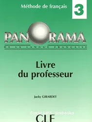 Panorama 3. Livre du professeur