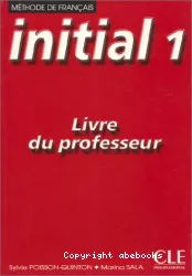 Initial 1. Livre du professeur