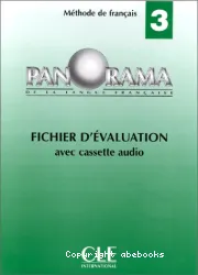 Panorama 3. Fichier d'évaluation