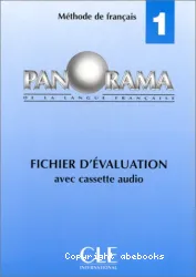 Panorama 1. Fichier d'évaluation