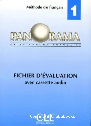 Panorama 1. Fichier d'évaluation