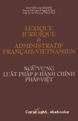 Lexique juridique et administratif français-vietnamien