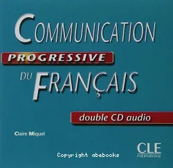 Communication progressive du français. Niveau intermédiaire (disque 1/2)