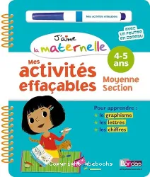 Mes activités effaçables. Moyenne Section