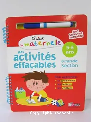 Mes activités effaçables. Grande Section