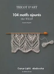 104 motifs ajourés au tricot