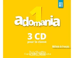 Adomania 1. Méthode de français. CD classe 1