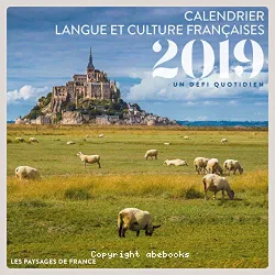 Calendrier langue et culture françaises 2019