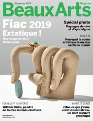 Beaux Arts magazine, 425 - Novembre 2019 - Extatique Fiac !