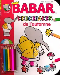 Babar, 328 - Novembre 2019 - Coloriages de l'automne