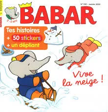 Babar, 330 - Janvier 2020 - Vive la neige 