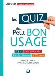 Les quiz du Petit bon usage