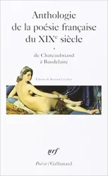 Anthologie de la poésie française du XIXe siècle