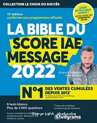 La bible du Score IAE message
