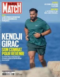 Paris Match, 3923 - Du 11 au 17 juillet 2024 - Kendji Girac, son combat pour revenir. Sur la Côte d'Azur, entouré des siens, le chanteur prépare un nouveau disque et une tournée