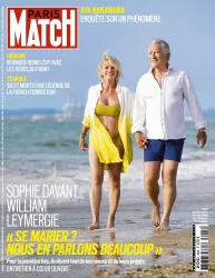 Paris Match, 3925 - Du 25 au 31 juillet 2024 - Sophie Davant, William Leymergie : "Se marier? Nous en parlons beaucoup". Pour la première fois, ils disent tout de leur amour et de leurs projets. Entretien à coeur ouvert