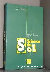 Dictionnaire de science du sol