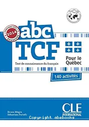 ABC TCF pour le Québec 140 activités
